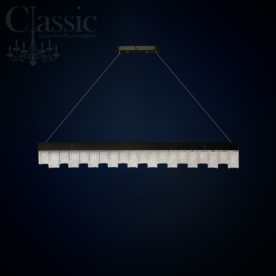 لوستر L602 هوشمند صوتی صنایع روشنایی کلاسیک