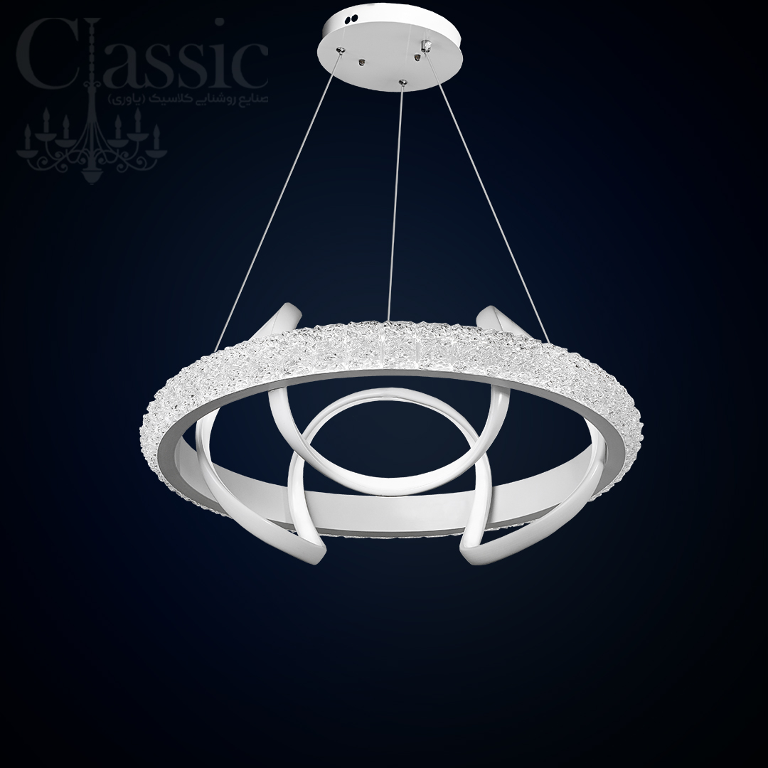 لوستر P50 هوشمند صوتی صنایع روشنایی کلاسیک